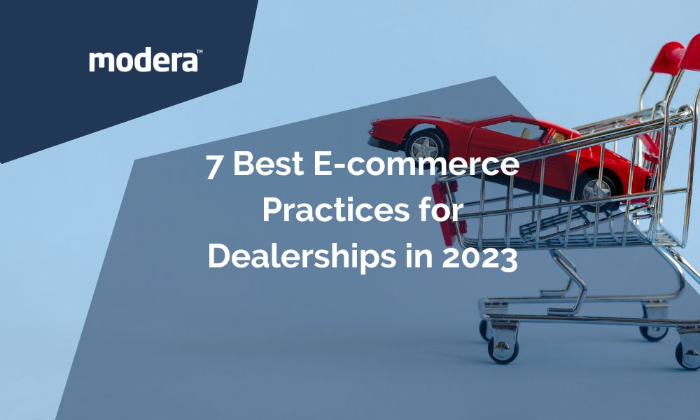 ecommerce practises automotive
