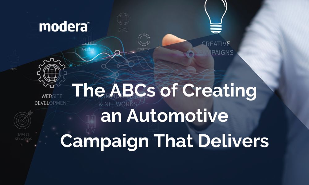 An automotive campaign is customized to target specific demographics and meet the needs of consumers interested in automobiles.