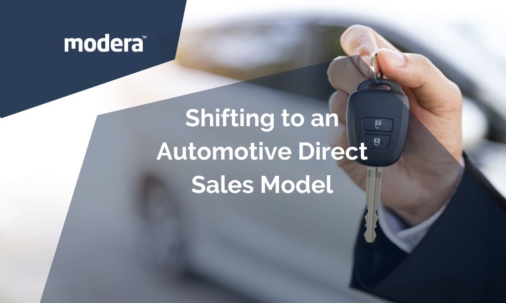 The shift towards an automotive direct sales model has been on the radar for quite some time